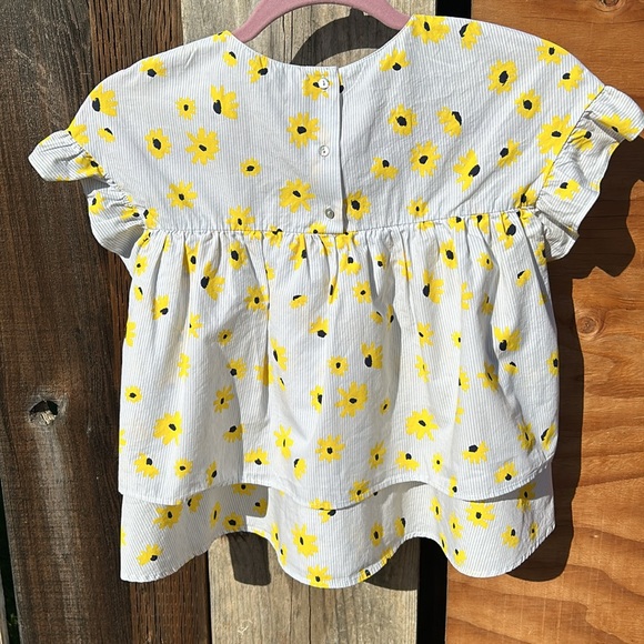 Zara Baby Doll Floral Top - Picture 3 of 8